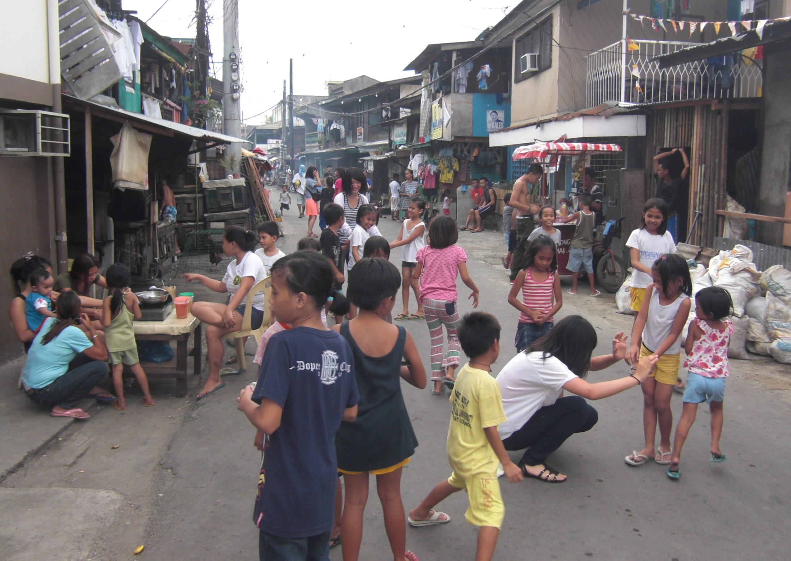 フィリピンの町の様子