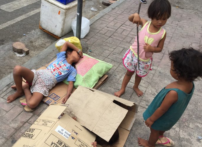 セブのストリートチルドレン