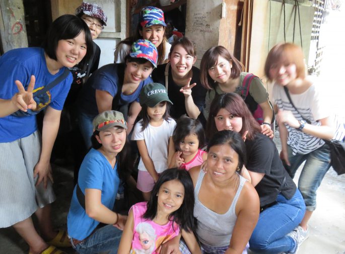 スラム街のボランティア経験