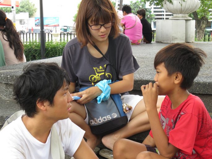 フィリピンのボランティア