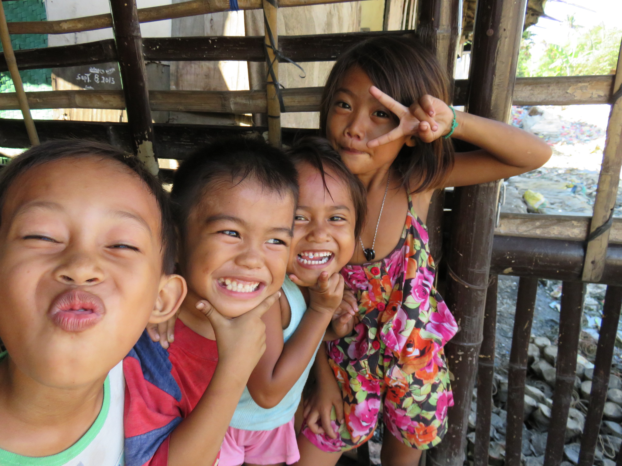 セブのゴミ山のボランティア