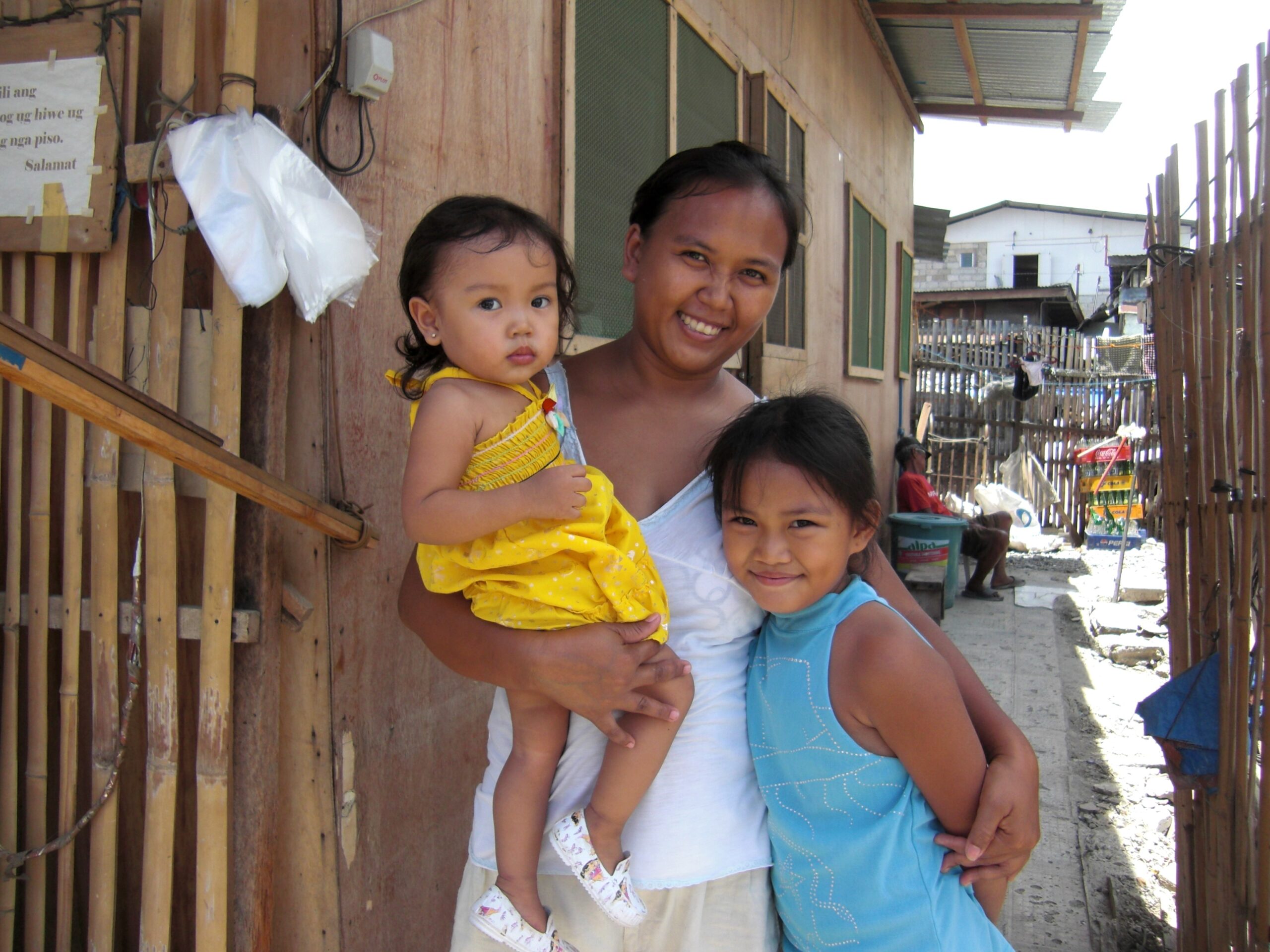 セブのロレガでのボランティア