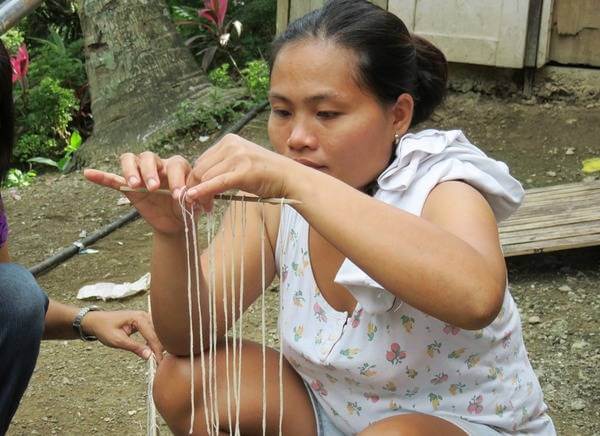 フィリピンの母親