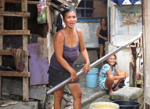 フィリピンの母親