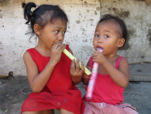 セブのゴミ山の子ども