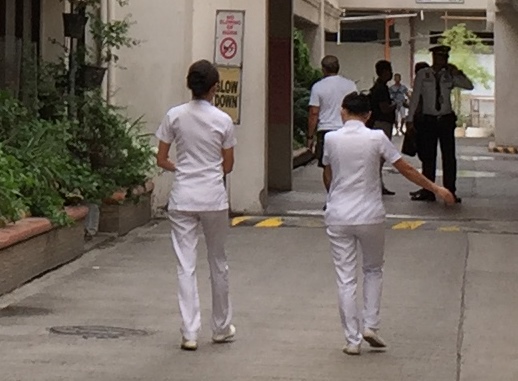 フィリピンの看護師