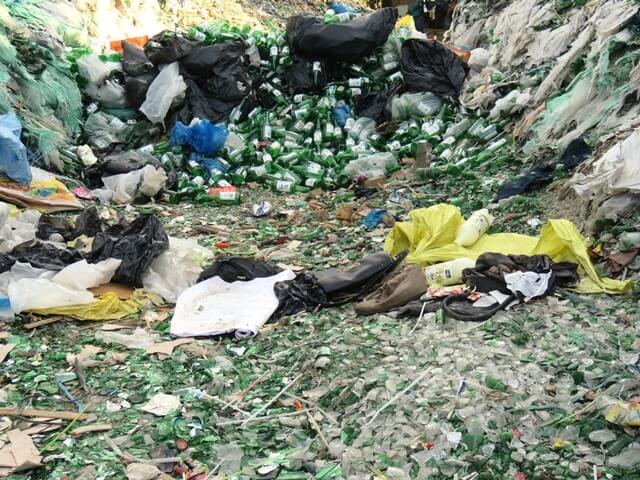 セブのゴミ集積場