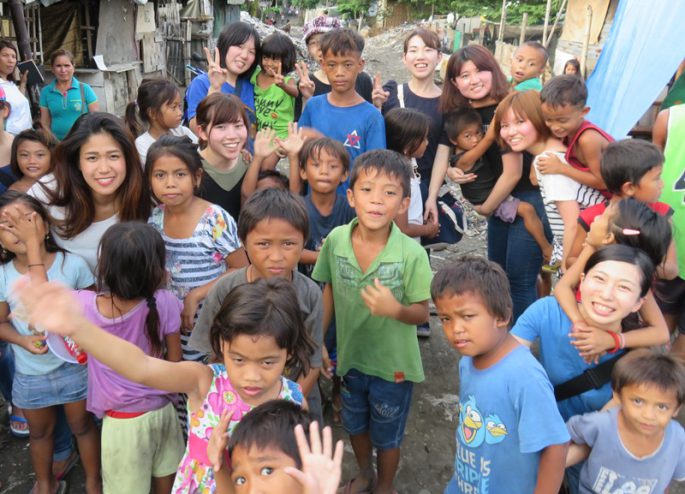 セブ島のボランティア