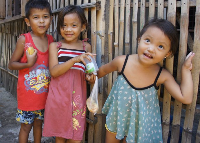 スラム街の子ども