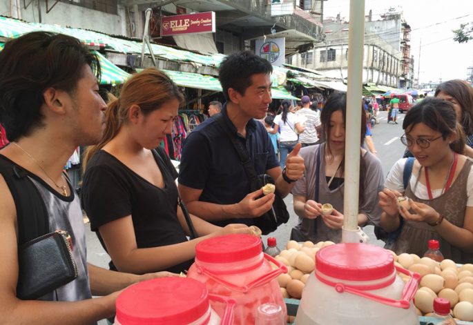 ボランティアの食事