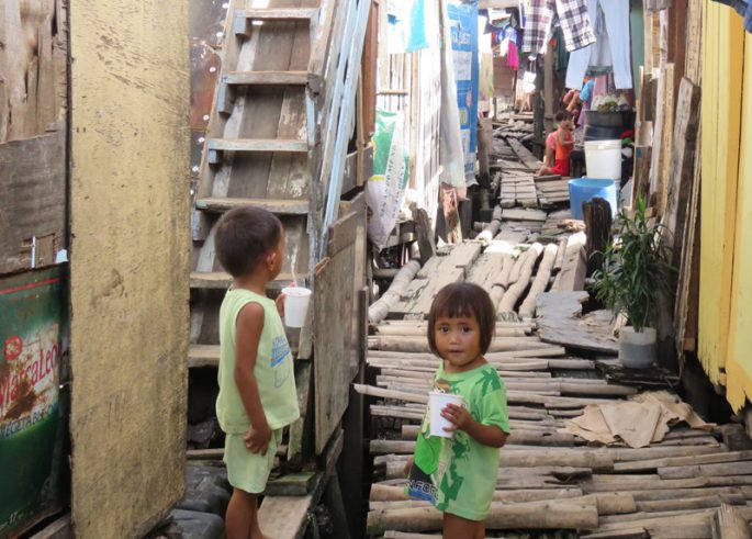 フィリピンのスラム