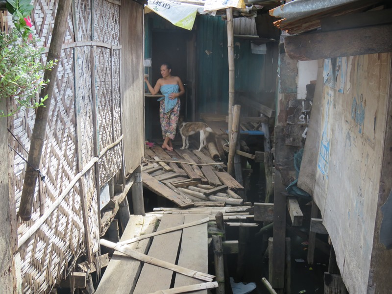 フィリピンのスラム