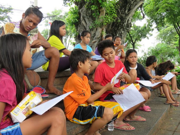 セブのストリートチルドレン