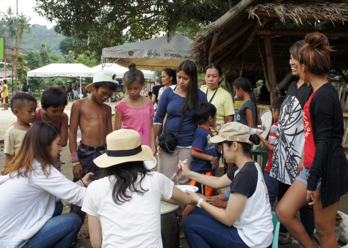 フィリピンのボランティア