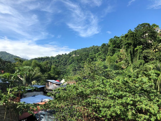セブ島の山岳地域