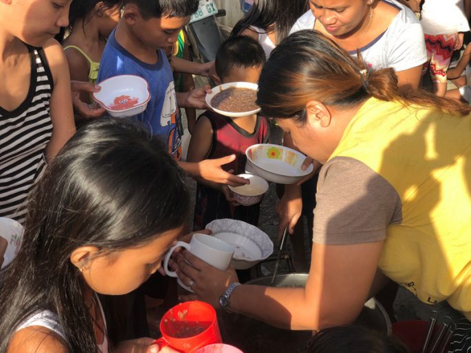 セブ島のスラム地区