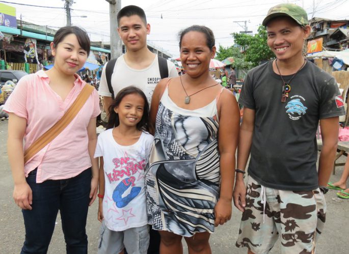 フィリピンのボランティア