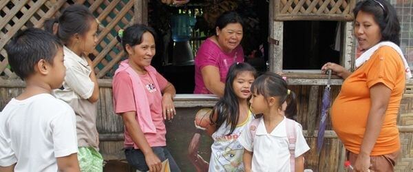 フィリピンのスクワッター地区