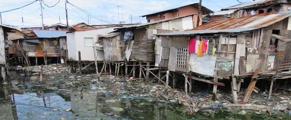 フィリピンのスクワッター地区