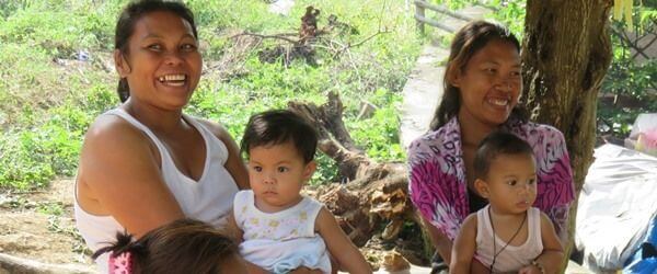 フィリピンの母親