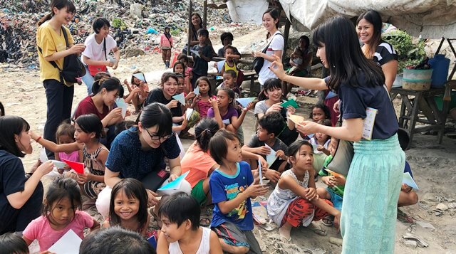 子どもたちとの交流