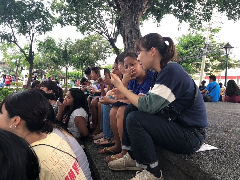 フィリピンでのインターン