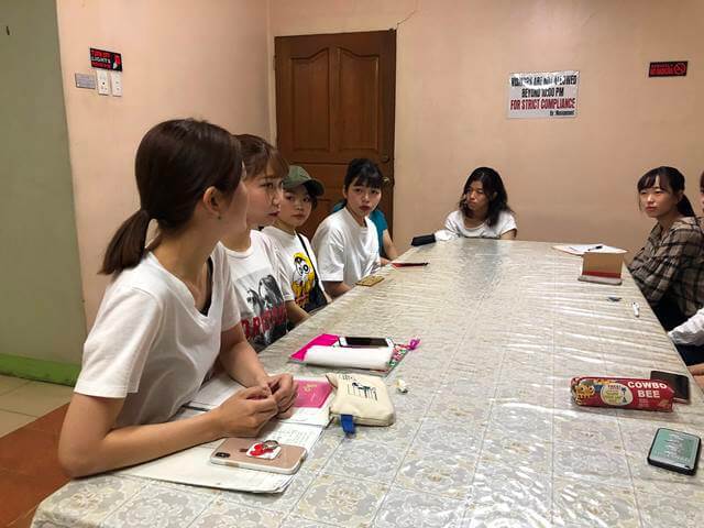 ボランティアのミーティング