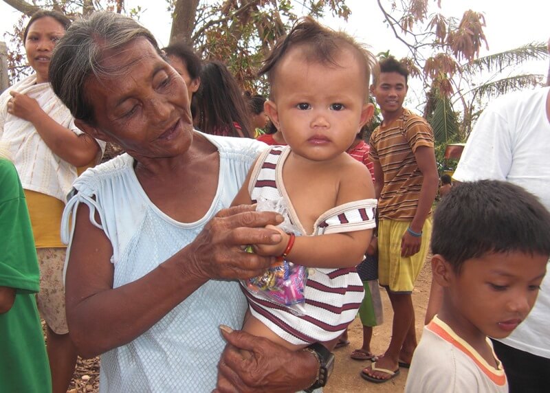 フィリピンの人道支援