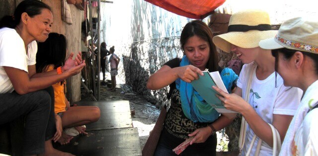 セブ島のスラム街