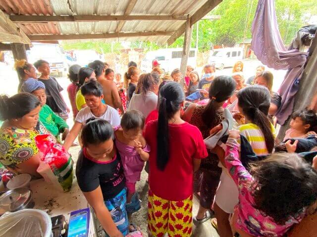 セブ島のスラム街