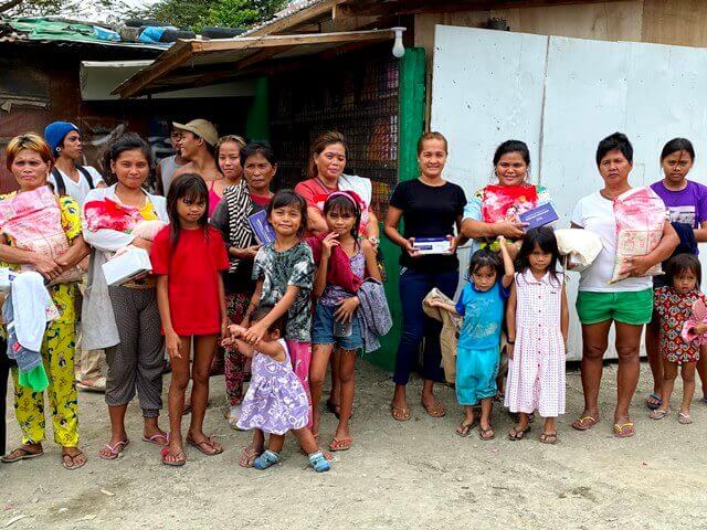 フィリピンでのボランティア活動