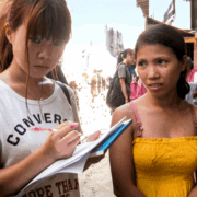 スラム街の調査